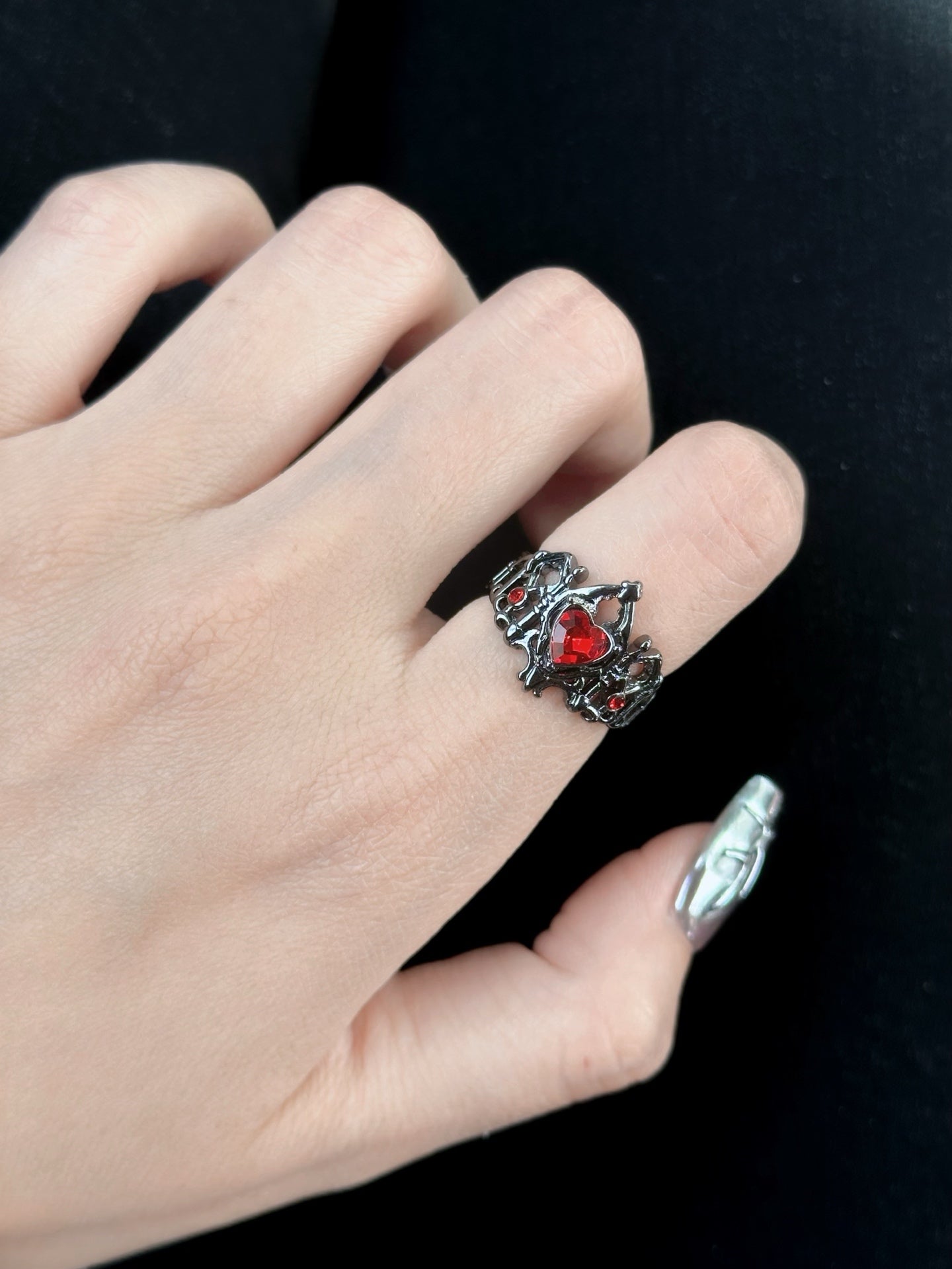 Gothic Crown Ring Sets
