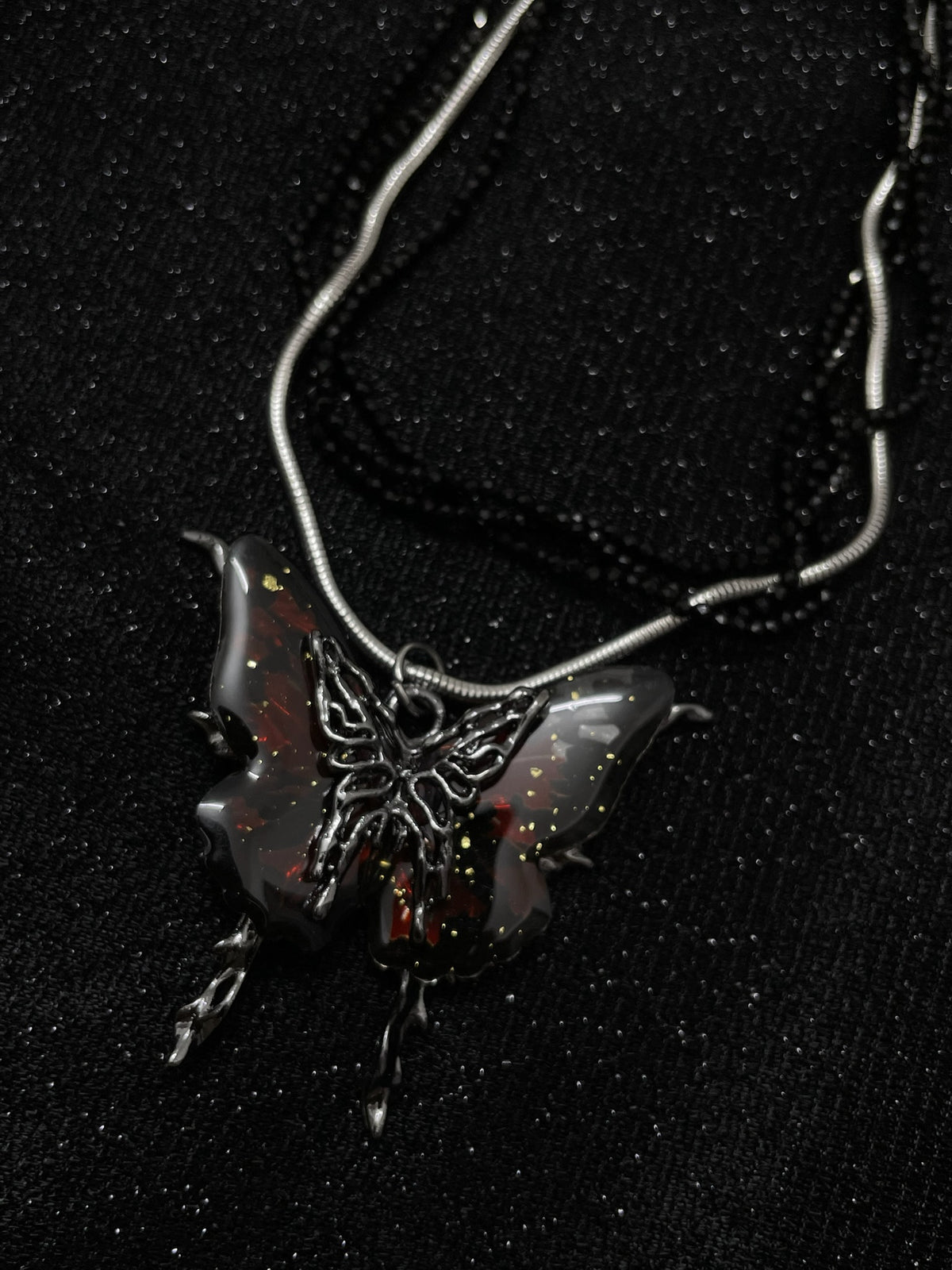 ASLOP TREASURE Blood Butterfly Necklace – additional necklace product photo