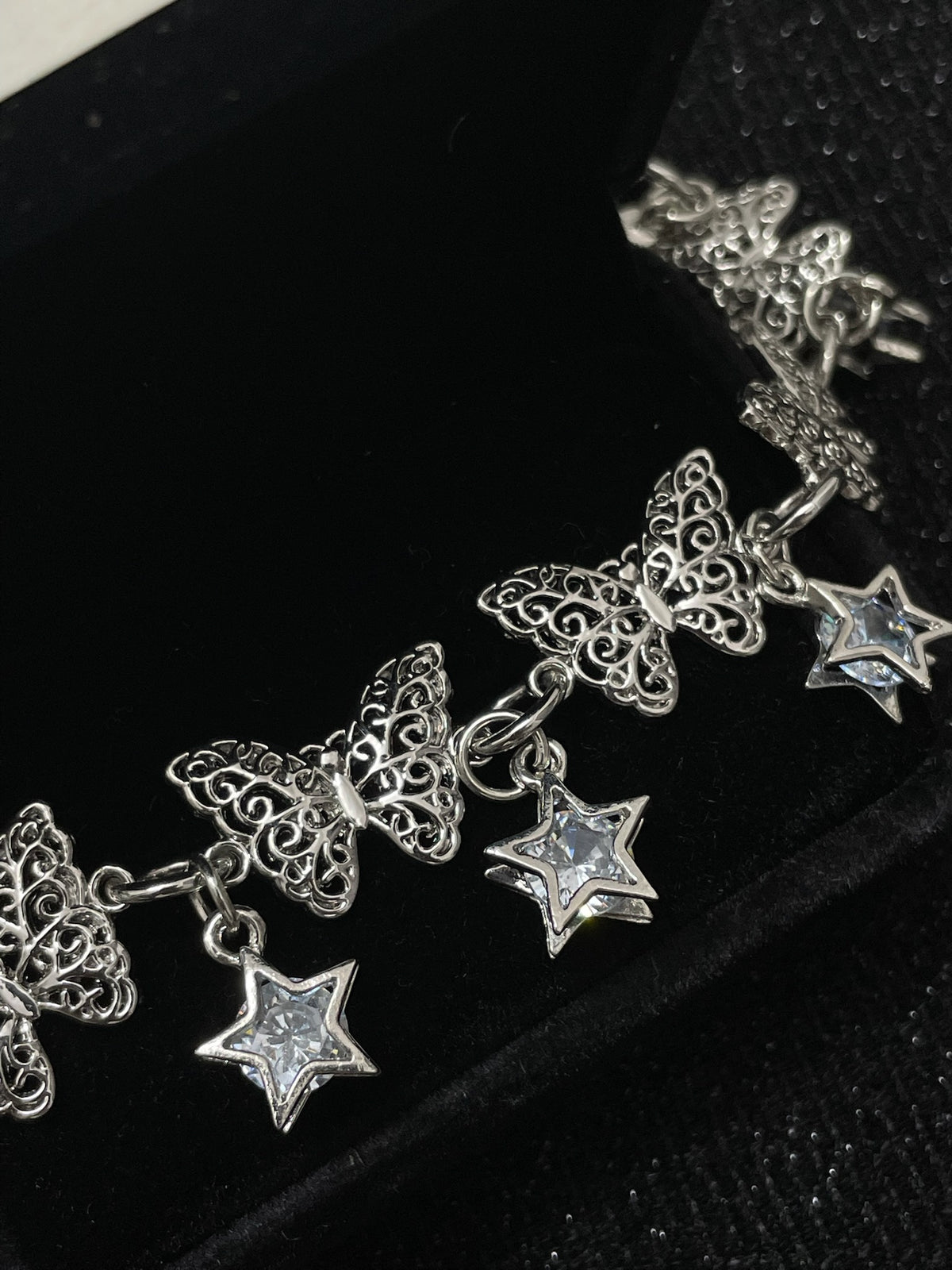 ASLOP TREASURE Vintage Butterfly Necklace – additional necklace product photo