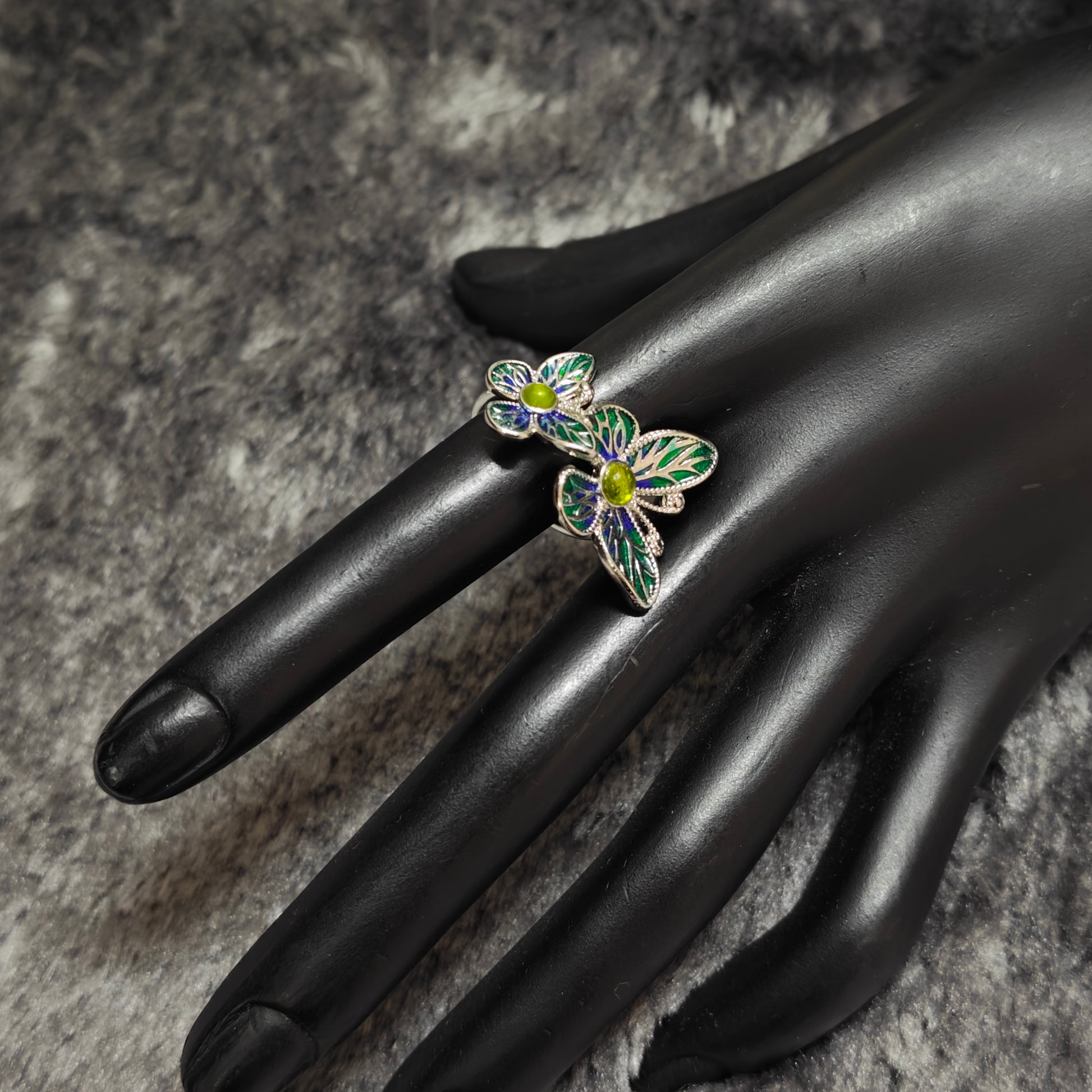 butterfly ring cottagecore nature inspired aesthetic