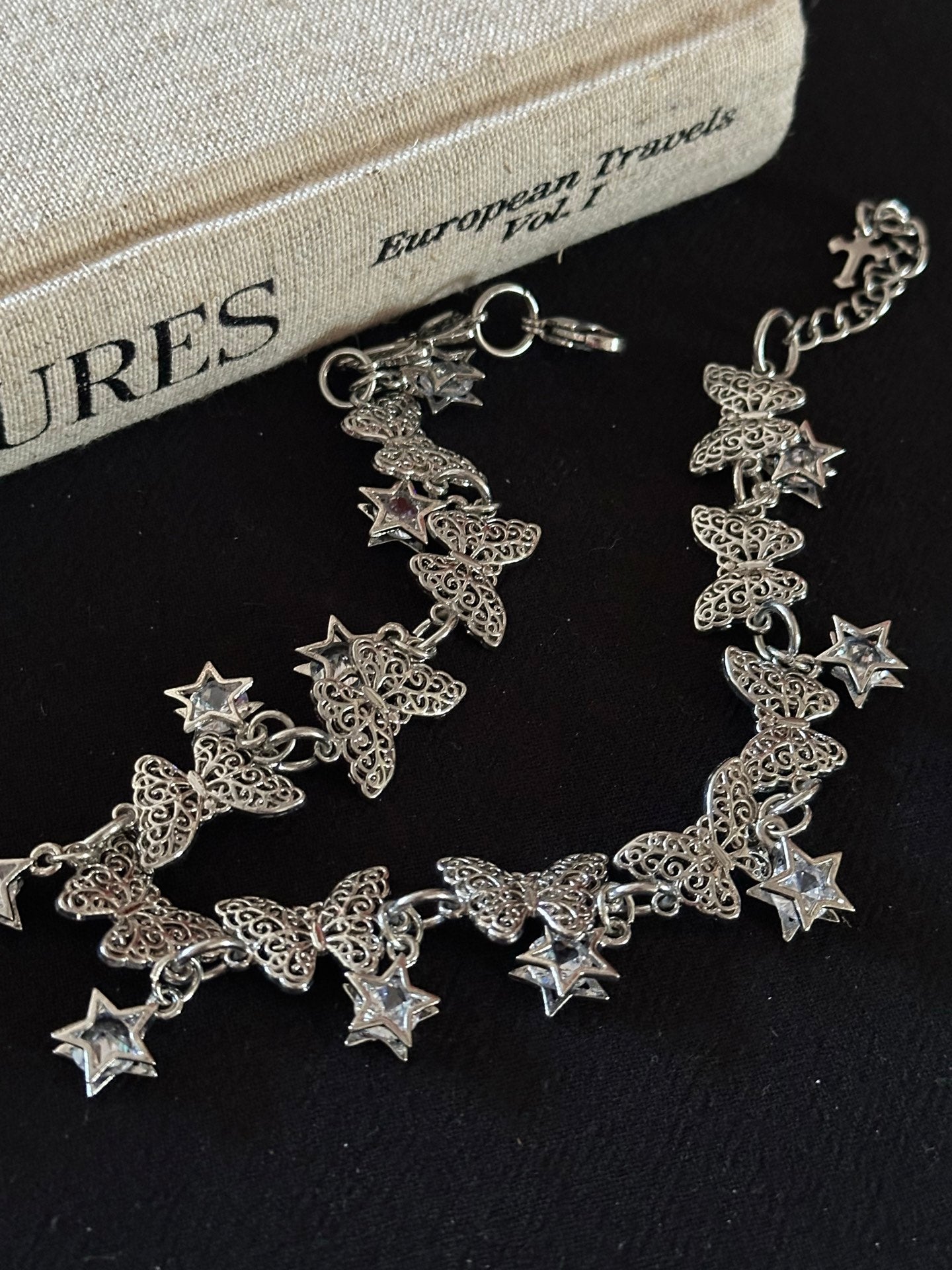 ASLOP TREASURE Vintage Butterfly Necklace – necklace product photo