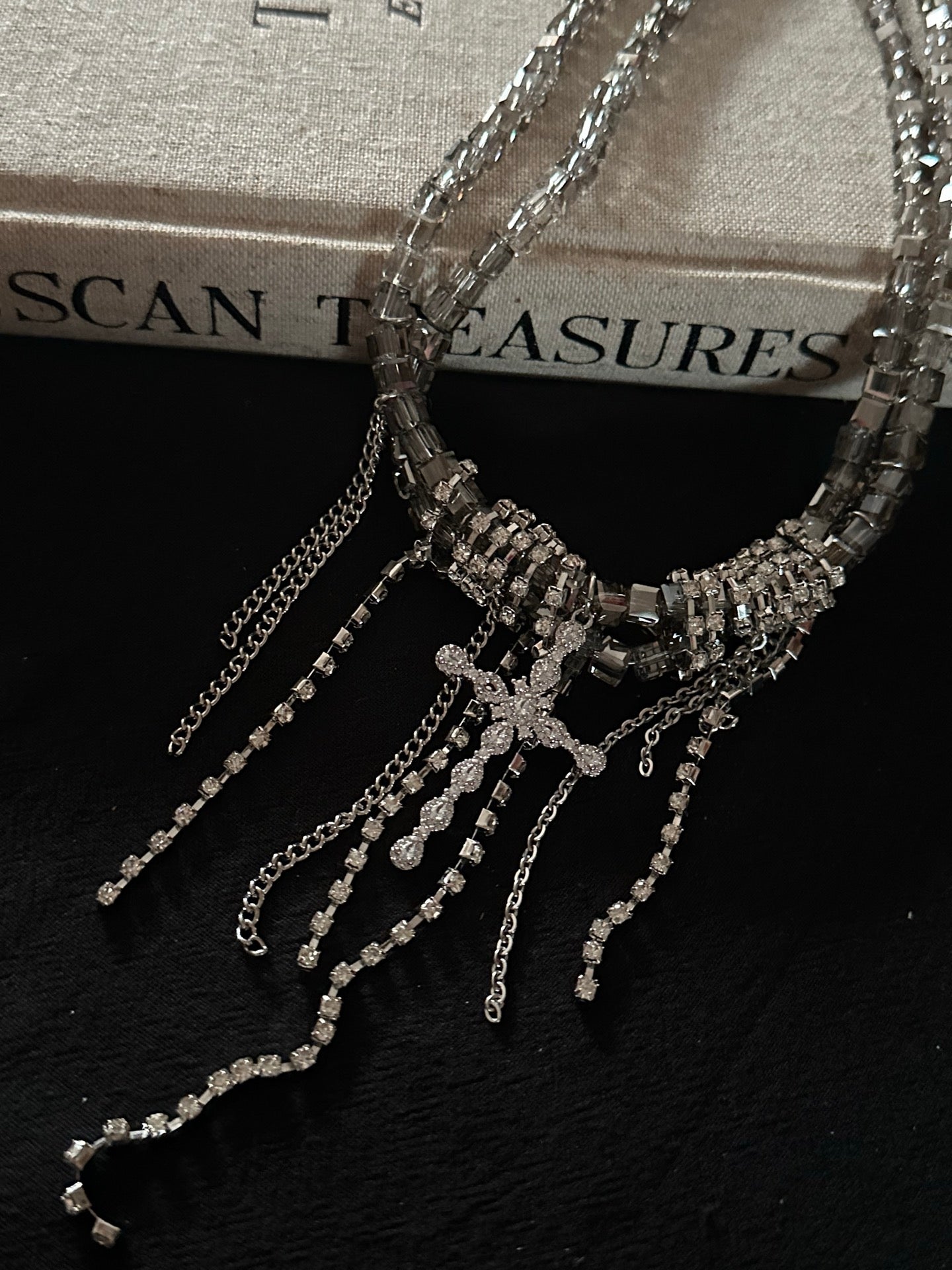 ASLOP TREASURE Starlight Tassel Choker – additional necklace product photo