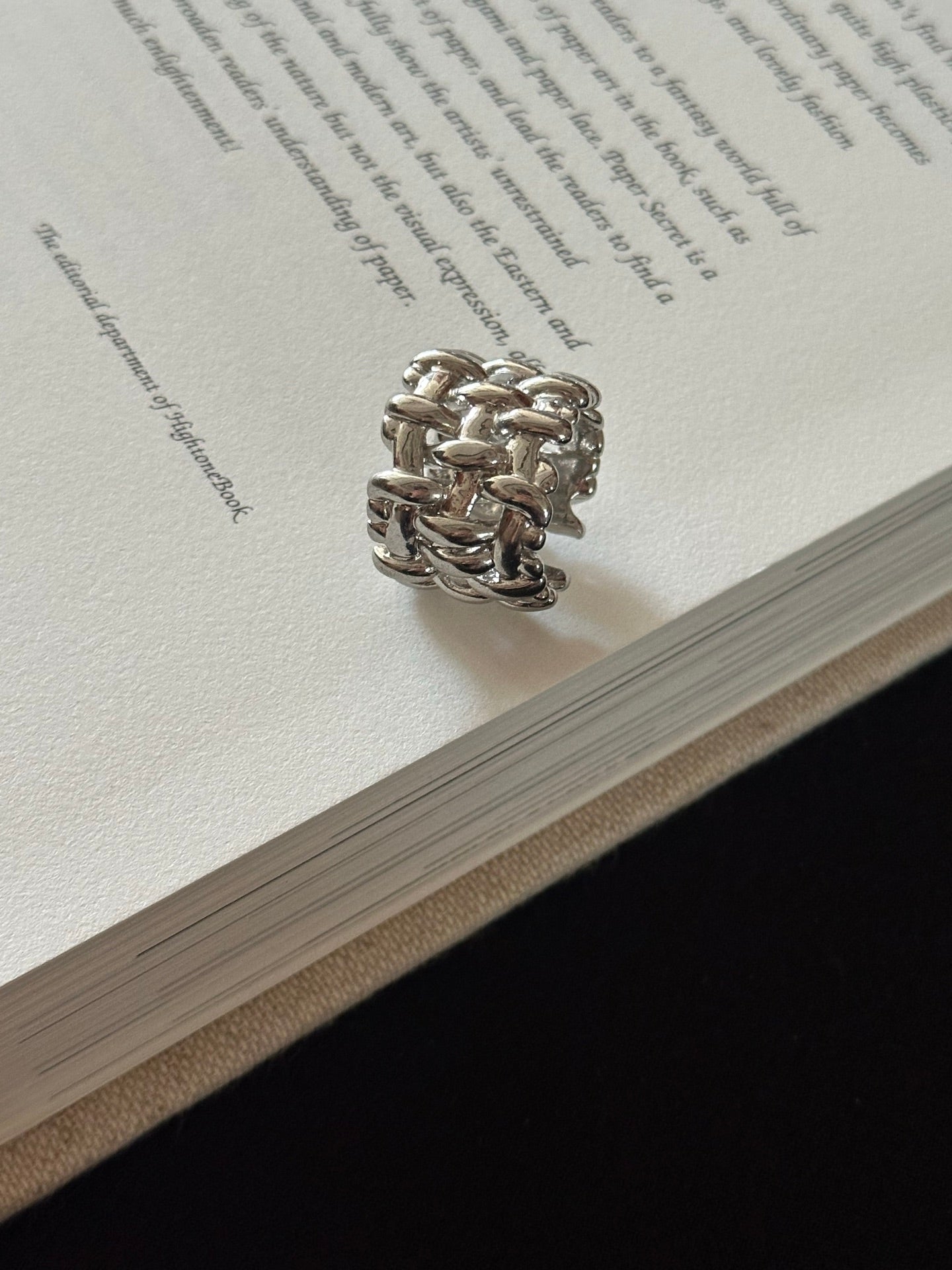 ASLOP TREASURE Braided Armor Ring – additional ring product photo
