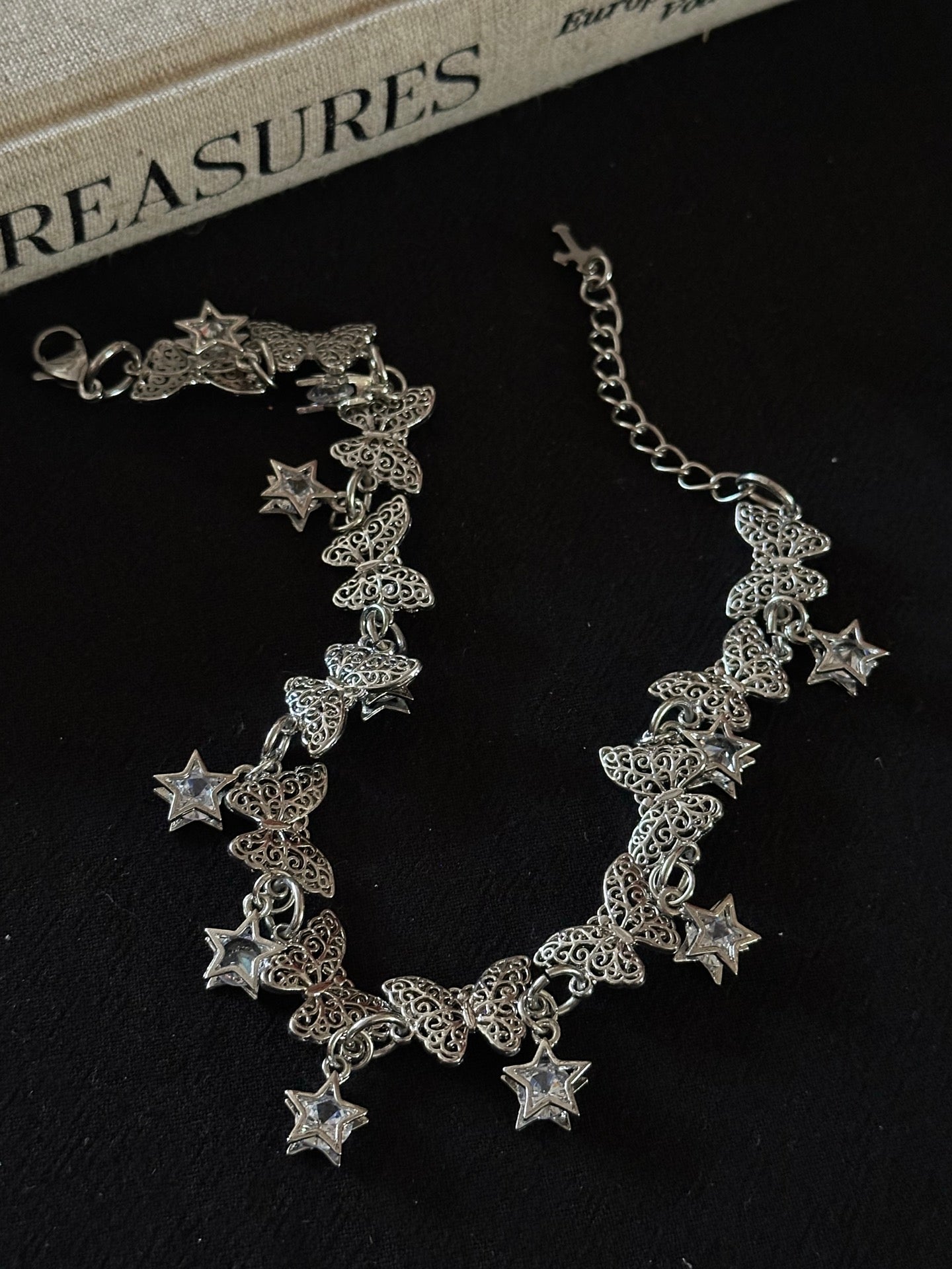 ASLOP TREASURE Vintage Butterfly Necklace – additional necklace product photo