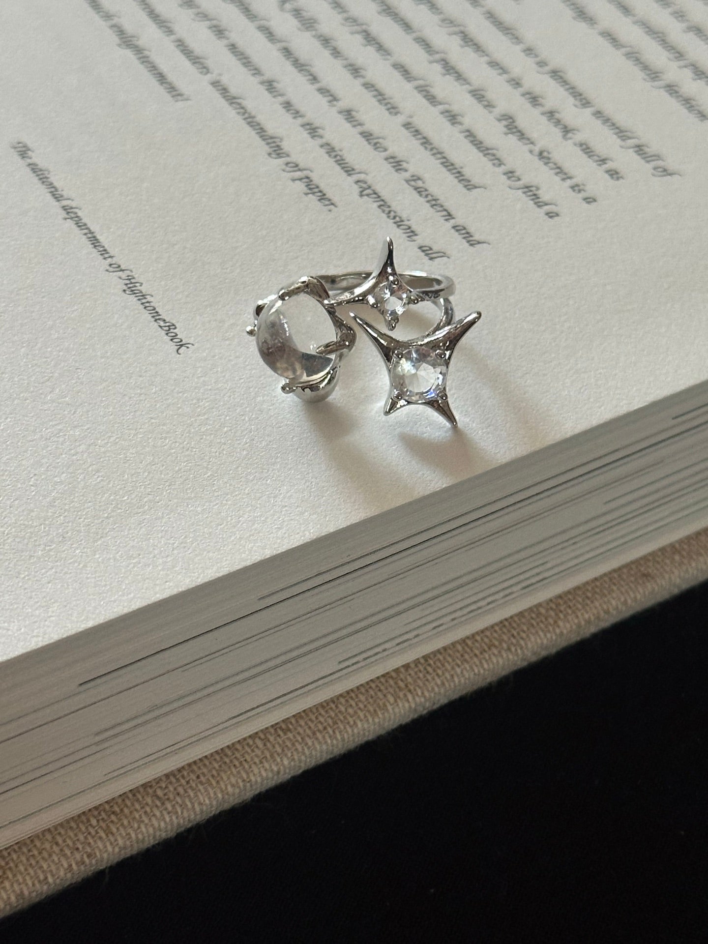 ASLOP TREASURE Starburst Ice Ring – additional ring product photo