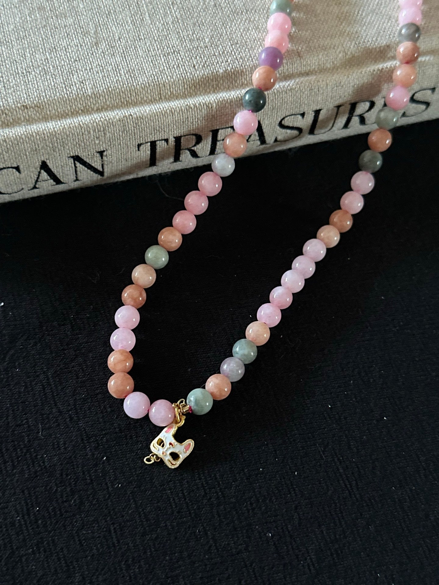 ASLOP TREASURE Fox Spirit Beaded Necklace – additional necklace product photo