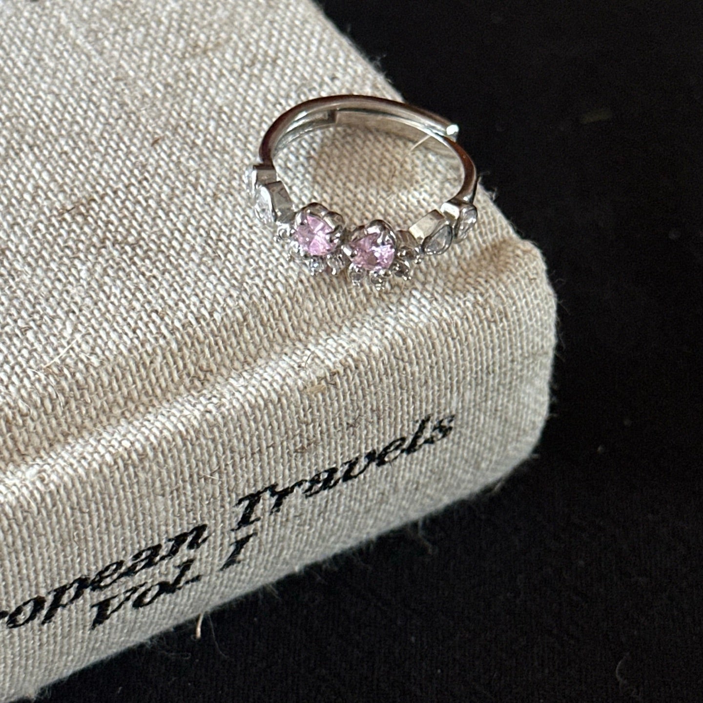 ASLOP TREASURE Pink & Blue Star Ring – additional ring product photo