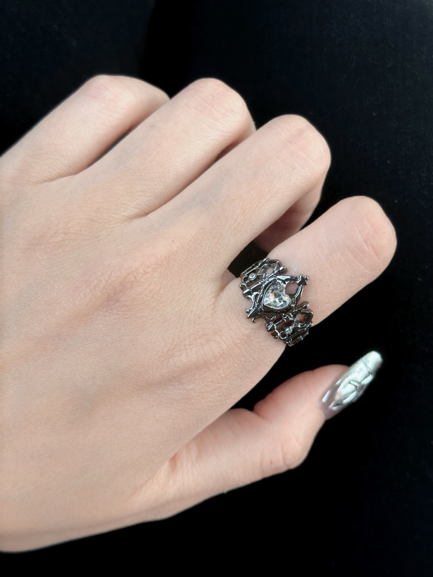 Gothic Crown Ring Sets